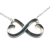 ティファニー ダブルラビングハート ネックレス SV925 シルバー レディース TIFFANY&Co. 【中古】